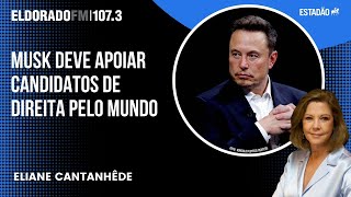 Cantanhêde: "Bolsonarismo está em festa; Musk vem aí, apoiando candidatos de direita, mundo a fora"