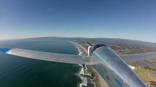 Electric Airplane! Sonex Xenos flight around Santa Cruz RC 0015 220113152800