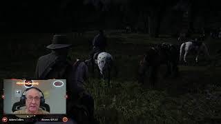 "Wrangling Wild West Horses: Gramps’ Epic RDR2 Adventure!"