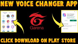 (New voice changer app) how to change voice in free fire _ voice change like @RaiStar