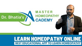 Launching of Master Homeopathy Academy by Dr Manish Bhatia