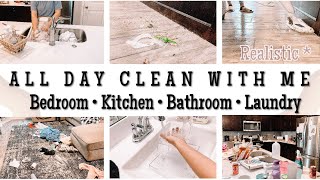 MESSY HOUSE CLEANING ROUTINE|REAL LIFE MESS SPEED CLEAN WITH ME 2022 @SelmaOkwuonuRivera