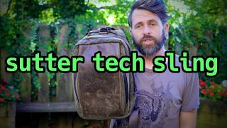 waterfield tech sling bag, review, multiple carry options, bag dump, & pocket check! #edc #gear #bag