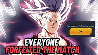 This BEAST GOHAN Team Made Every Opponent  FORFEIT ! (Dragon Ball Legends)