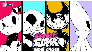 Saatnya Mainin Mod Yang Unik Banget - FNF Indie Cross!! | Alka Ch. ( SONIC VTUBER ID )