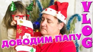 ДОВЕЛИ ПАПУ ИГРУШКИ НАШЛИСЬ ЦЕНЫ НА ЕЛКИ  VLOG