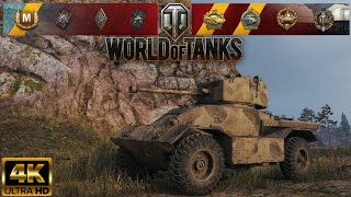 AEC Armoured Car - Karelia map - 9 Kills - 4,3K Damage World of Tanks