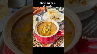 Sweet Potato, Shrimp and Corn Chowder