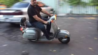 Vespa Sprint 150 1974 First start!