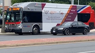 Wmata metro bus 2016 New flyer Xcelsior XN40 #2916 and 2018 new flyer Xcelsior XN40 #3105