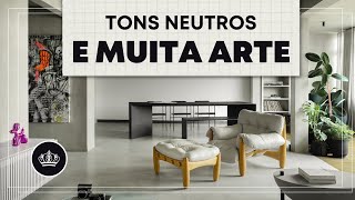 Apartamento MINIMALISTA e MODERNO