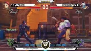 KBrad (Cammy) vs Kurenai (Vega) - CEO 2015 USF4 - 720p 60fps