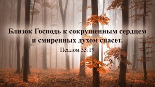 "Сердце сокрушенно, Бог не уничижит" протоиерей Михаил Швалагин