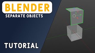 Blender Separate Objects Tutorial