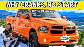 DODGE RAM WHY CRANKS BUT DOES NOT START DODGE RAM 1500 2500 3500 2013 2014 2015 2016 2017 2018