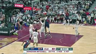 Last 5minutes of Cavs vs Knicks | 1st round of Playoff