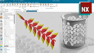 Surfacing a Plant in Siemens NX 2312 & Biomimicry - Walkthrough