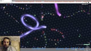 playing slither.io slitherio frustrating game YTCUSHYCREAM CUSHYCREAM