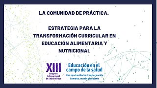 Grupos / juntanza - La comunidad de práctica - educación alimentaria y nutricional | CISP