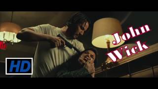 John Wick - (2014) Fight with Perkins in hotel room HD