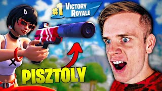 PISZTOLLYAL VICTORY ROYALE? Lehetséges?! 🔫 | Fortnite #32