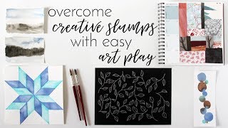 Overcome Creative Slumps With Easy Art Play