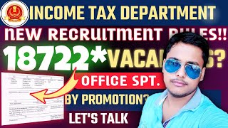 INCOME TAX DEPARTMENT UPCOMING VACANCIES 🥳|| 18000+🔥|| SSC CGL 2024 || INCOME TAX INSPECTOR