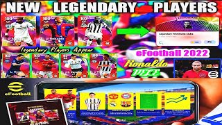 Upcoming New Legendary Player In Pes 2022 Mobile || eFootball 2022 Mobile