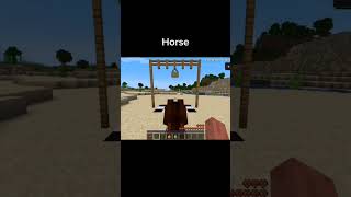 Minecraft camel vs horse