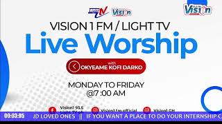 VISION1 LIVE WORSHIP WITH OKYEAME KOFI DARKO