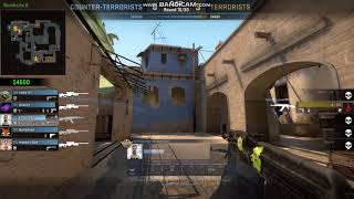 csgo ace while holding b mirage