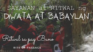 Ritwal ng pag buno | Sayaw ng mga Diwatang Gabay | Pagdiwata