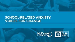 McDowell Foundation | Salon Series | Anxiety Panel