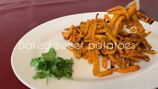 How To Make Baked Sweet Potatoes!