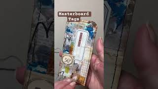 Masterboard Tags #grungy #diyephemera #masterboard