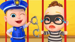 Baby Police Officer Chase Thief And More Nursery Rhymes | Super Sumo Nursery Rhymes & Kids Songs