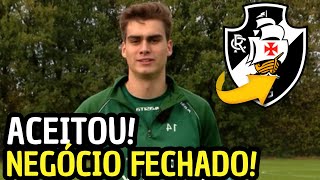 ANUNCIOU AGORA! BAITA CONTRATAÇÃO! DIRETORIA ACABA DE CONFIRMAR! NOTÍCIAS DO VASCO