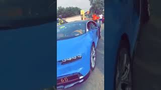 Kwame Despite's Million Dollar Bugatti Chiron Unveiling at East Legon, Ghana