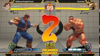 NB|BodyWeightCreed vs Rockdan - Michiana Mashfest Losers Bracket Street Fighter 4