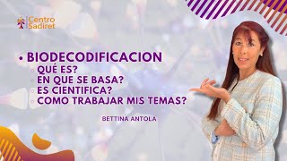 Otra mirada a los síntomas, biodecodificación. Bettina Antola