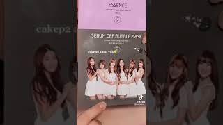 Sheet mask Gfriend Bagus untuk pori ada 2 step 😱