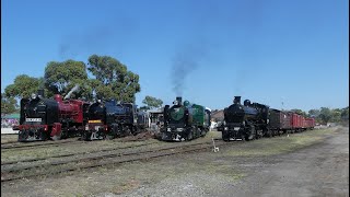 Steamrail Victoria Newport Workshops Open Days 2018 to 2022.