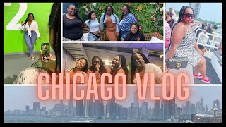 Road Trip to Chicago Vlog | Daycation | Soulful Boat Ride | Plus Size Vlogger | Quiara B