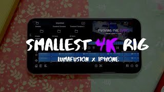 4K Video Editing on A Phone : LumaFusion | Thought