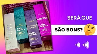 RESENHA dos BODY SPLASHES da WE PINK