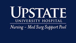 Med Surg - Support Pool