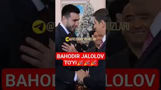 BAHODIR JALOLOV TO'YI