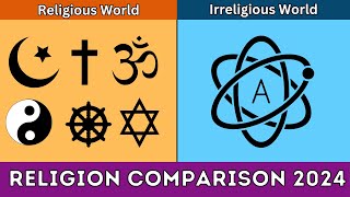 Religious Countries vs Irreligious Countries - Religion Comparison 2024