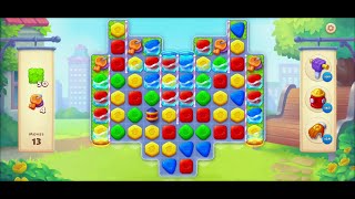 TOWNSHIP   Colorful Puzzle  Match -3  game level # 2007