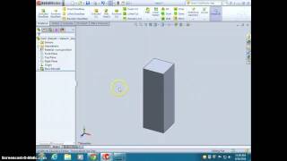 Cube Project - Building Parts on Solid Works